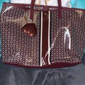 Large Tory Burch Gemini Link Tote
